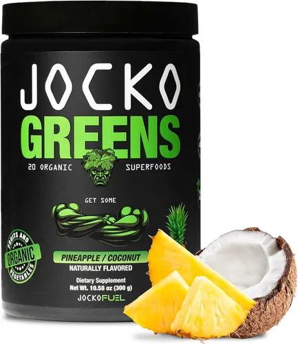 Vista 2 de Jocko Fuel Paquete de 2 – Jocko Greens Powder + Chocolate Mölk Protein Powder