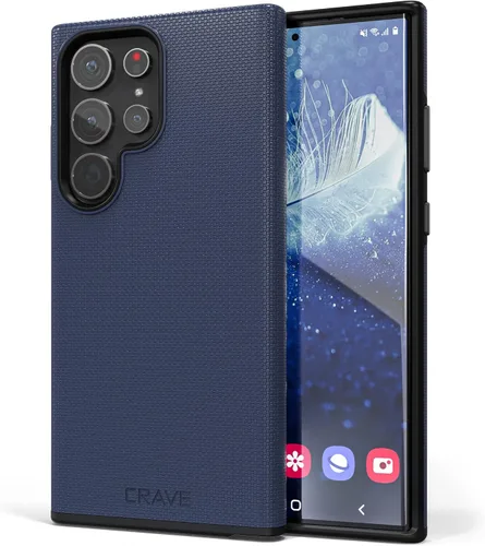 Vista 60 de Crave Dual Guard para Samsung Galaxy S22 Ultra, Verde bosque, Funda para teléfono celular, Protección a prueba de golpes, Doble capa, TPU/PC