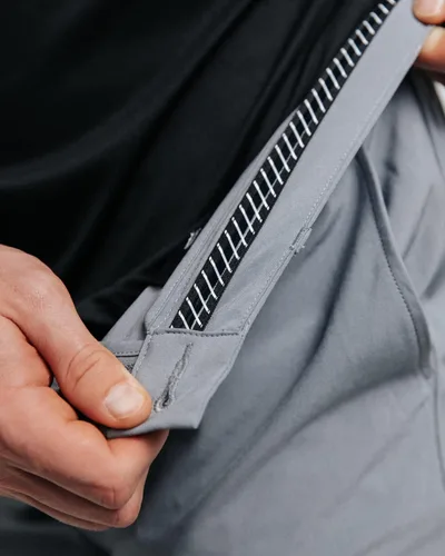 Vista 6 de Primo Pantalón deportivo de golf, ligero elástico en cuatro direcciones, 4 bolsillos, cintura interior de gel, tobillos con cremallera elástica