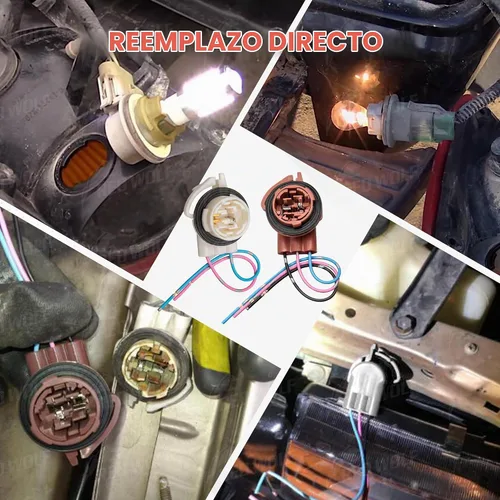 Vista 6 de RED WOLF 3156 3157 Arnés precableado con conector de enchufe de enchufe de enchufe de instalación de bombillas LED se adapta a la mayoría
