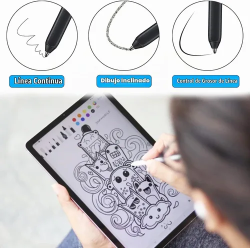 Vista 5 de Puntas finas de aleación de titanio de ajuste universal, no desgastadas, compatibles con BOOX Pen 2 Pro, iReader, IFLYTEK, Lamy AL-Star digital