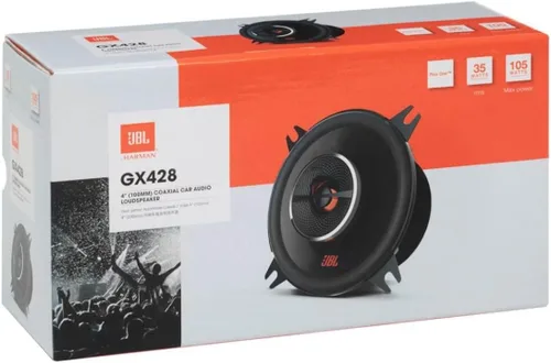 Vista 3 de JBL GX428 105 vatios máximo, GX Series 4" Altavoces coaxiales de audio para automóvil de 2 vías