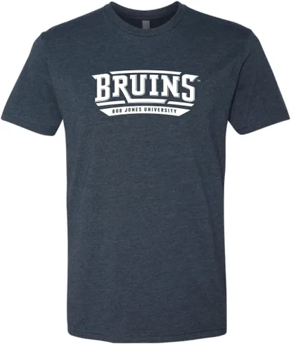 Vista 5 de CreateMyTee Bob Jones University Text Soft Exclusive T-Shirt Black