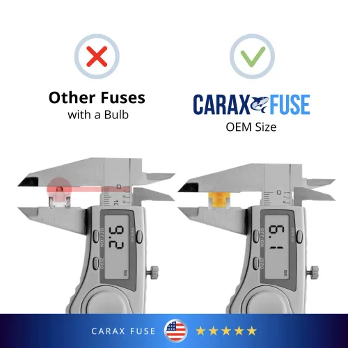 Vista 6 de CARAX Mini Micro Blade de perfil bajo ATT/LP-Mini - 10 piezas Kit surtido - Fusible Smart Auto Glow Fácil Identificación - Mezcla de 10 uds.