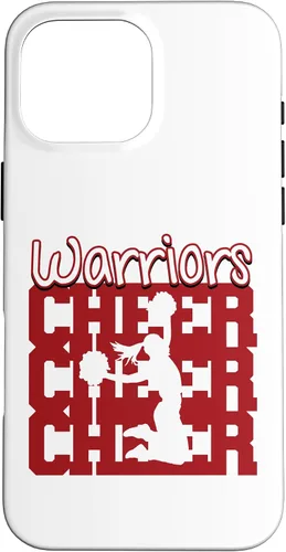 Vista 19 de Warriors Cheer Back to School Cheerleading Spirit M Case for iPhone 16