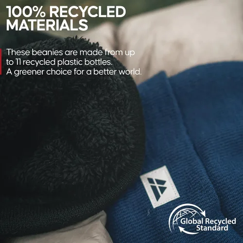 Vista 5 de DANISH ENDURANCE Gorro cálido con forro polar para hombres y mujeres sombrero de invierno