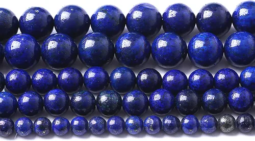 Vista 18 de 45 Cuentas de Piedra Natural de 5⁄16 Pulgadas (8 mm) con Cuentas de Amazonita Azul para Hacer Joyería AAA Redondas Cuentas Sueltas Piedras