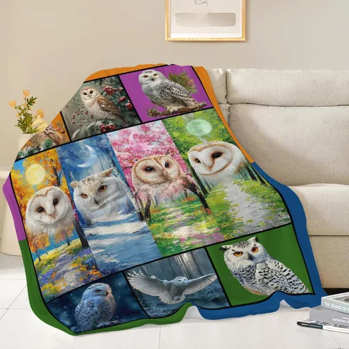 Vista 266 de Manta de águila con la bandera estadounidense y águila calva, regalos para niños, niñas, niños, adultos, mujeres y hombres, suave, acogedora, cálida