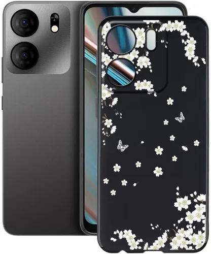 Vista 31 de Funda para BLU View 5 B160V (6.56 "), Carcasa protectora de silicona de grado militar para BLU View 5 B160V - Globo