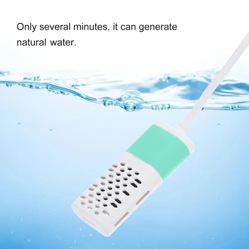 Vista 2 de 8 unids generador casero portátil que hace la máquina con carga USB simple generador de agua electrolítico para viajes y limpieza