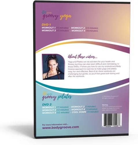 Vista 2 de Body Groove Gentle Groovy colección de DVD para yoga y pilates