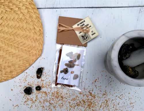 Vista 2 de 12 Copal Incense Sticks - All-Natural, Organic, Hand-Rolled