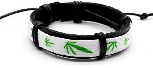 Vista 7 de Pulsera de 420 hojas, 4 piezas, Cuero