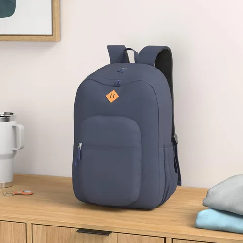 Vista 2 de Abshoo Classical Basic Mochila de viaje para escuela resistente al agua. Mochila escolar de espalda.