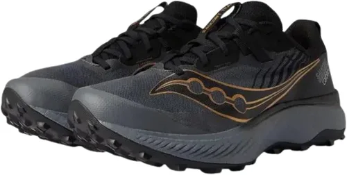 Vista 3 de Saucony Men's Endorphin Edge Sneaker Negro/Goldstruck