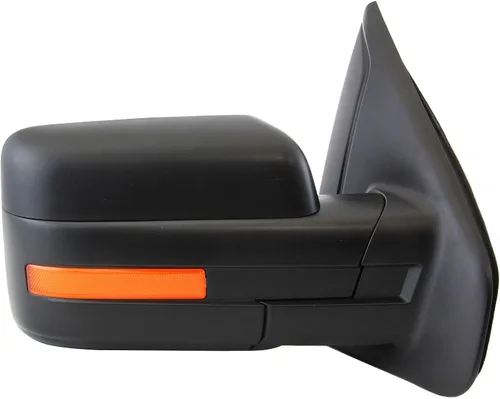 Vista 3 de Kool Vue Espejo Lateral del Pasajero con Calefacción y Plegable Manual para Ford F-150 2011-2014 con Luz de Señal; Sin Monitor de Punto Ciego