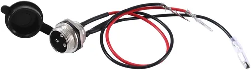 Vista 8 de KAMIER Puerto de cargador de 3 cables de repuesto para Razor Crazy Cart XL DLX Shift Ground Force Drifter Go Cart Kart Dune Buggy E325 E300 E200