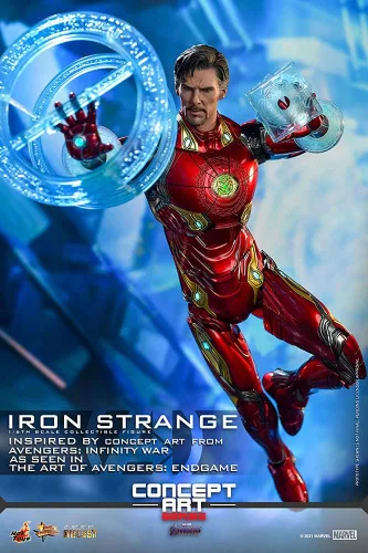 Vista 6 de Hot Toys 1:6 Iron Strange - El arte de los Vengadores: Endgame