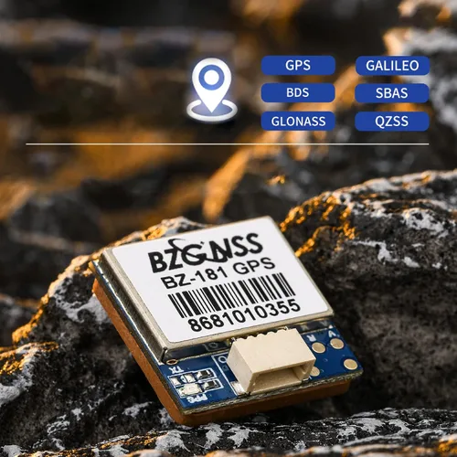 Vista 5 de BZGNSS BZ-121 FPV Módulo GPS - Dual Protocolo M10 Drone GPS para RC FPV Drone Racing de ala fija de largo alcance compatible con controlador