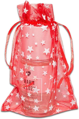 Vista 40 de The Display Guys - Paquete de 100 bolsas de regalo de organza transparente de 2 x 2.5 pulgadas con cordón