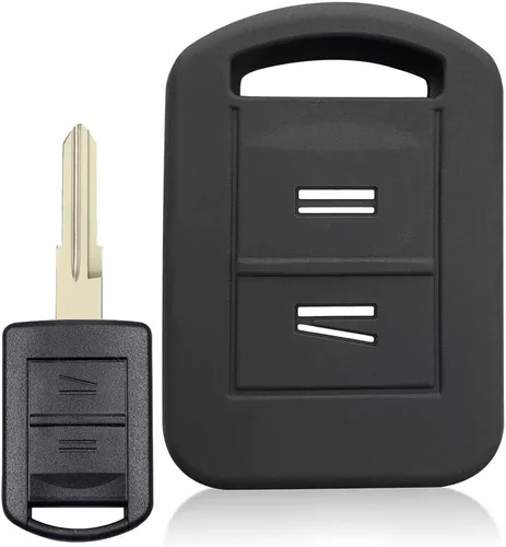 Vista 5 de Para Opel Monza Mokka Key Shell Casos Silicona Car Key Cover (azul)
