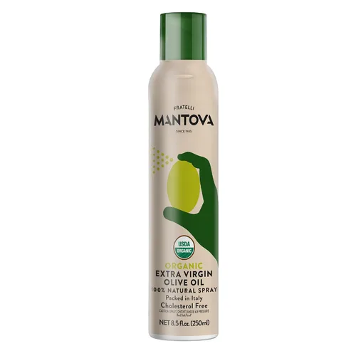 Vista 10 de Mantova Spray de Aceite de Oliva Extra Virgen de 8.5 onzas, Botella de Spray - Controla la Cantidad de Aceite - Ideal para Ensaladas y Cocina