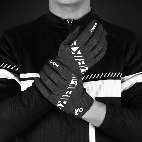 Vista 2 de INBIKE - Guantes para bicicleta de montaña MTB, categoría BMX, categoría ATV, todoterreno, DH, de descenso, para ciclismo, carretera, carreras