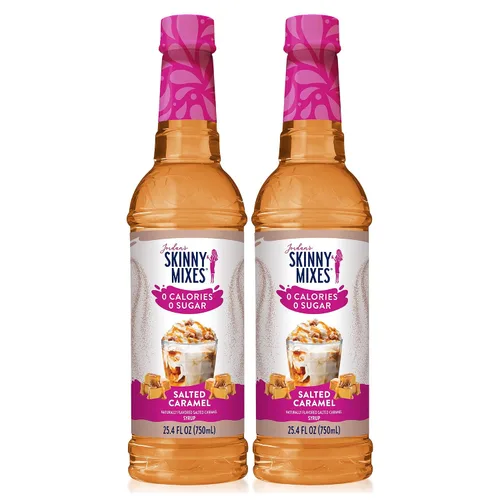 Vista 13 de Jordan's Skinny Gourmet Syrups - Caramelo sin azúcar, 25.4 onzas.