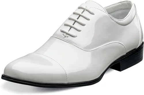 Vista 9 de Stacy Adams Gala Oxford para hombre Charol negro
