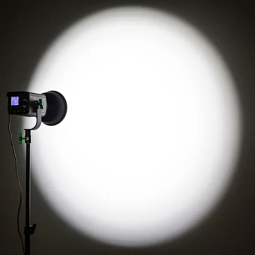 Vista 4 de Kit de iluminación de video LED de 80W/7800LM, montaje Bowens COB Continuous Film Lighting Studio Monolight para fotografía de moda de productos