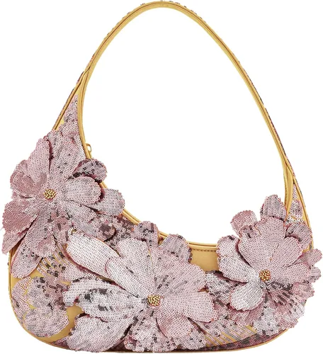 Vista 19 de JW PEI Bolso de hombro Harlee para mujer Rojo