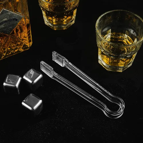 Vista 5 de J-Chen - 15 pinzas de plástico para servir bufé, mini pinzas para servir aperitivos, pinzas de cocina transparentes de 6.3 pulgadas, pequeñas pinzas