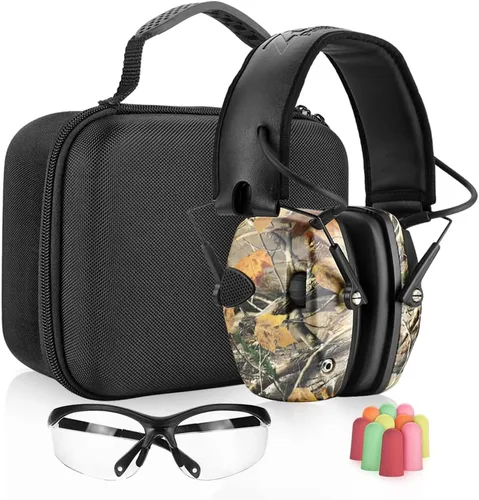 Vista 15 de ZOHAN EM054 Electronic Ear Protection for Shooting Range with Sound Amplification Noise Reduction, Ear Muffs for Gun Range