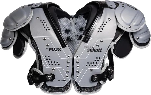 Vista 5 de [Usado] Schutt XV Skill - Hombreras de fútbol para mariscal de campo, receptor ancho, espalda defensiva