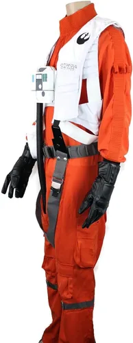 Vista 5 de Resistance Rebel Pilot Chaleco de doble capa X-Wing Star Wars (XL) Blanco, Blanco