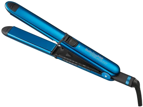 Vista 12 de BaBylissPRO Nano Titanium Prima Ionic Hair Straightener - Plancha plana profesional y rizador en uno para estilistas, herramienta de peinado Azul