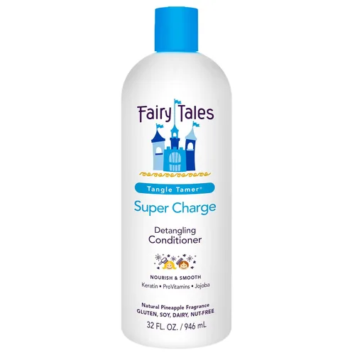 Vista 9 de Fairy Tales Tangle Tamer Super Charge - Acondicionador desenredante para niños, sin parabenos, sin sulfatos, sin gluten, sin nueces, 12 onzas