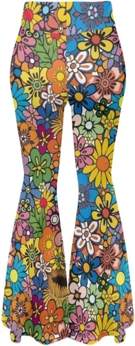 Vista 5 de Pantalones de yoga acampanados para mujer, corte de bota, cintura alta, leggings suaves como la mantequilla, pantalones de entrenamiento de pierna