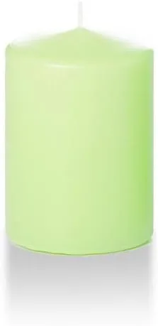 Vista 57 de Yummi - Velas redondas de pilar blancas de 3 pulgadas x 4 pulgadas, 3 por paquete