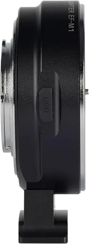 Vista 8 de Adaptador de lentes de enfoque automático EF-M1 de metal compatible con lentes Canon EF para cámaras Iumix/oIympus/bmpcc Micro Cuatro Tercios (M4/3)