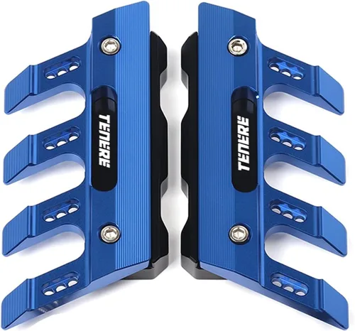 Vista 12 de Para Yamaha XT660Z XT660R Tenere Motocicleta Guardabarros Protector de Horquilla Delantera Bloque Protector de Guardabarros Delantero AntiCaída Negro