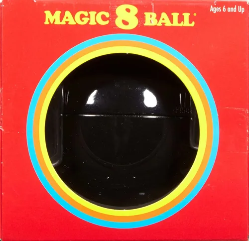 Vista 6 de Bola 8 mágica con diseño de Batman, Retro