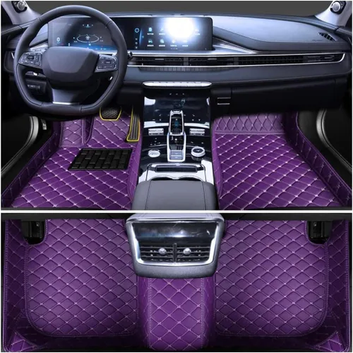 Vista 19 de Tapete para piso de automóvil hecho a medida para el 96% de los modelos de automóvil, cobertura completa, protección interior, impermeable, Beige