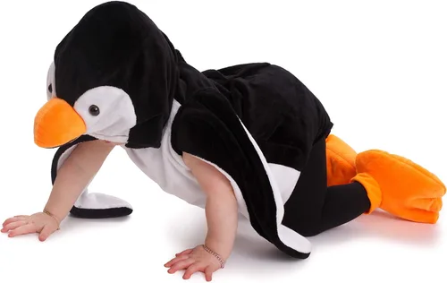 Vista 4 de Disfraz de pingüino, de Dress Up America, traje para Halloween, disfraz para bebé