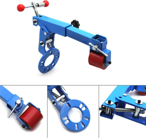 Vista 4 de Vehículo Durable Fender Roller Reformando Herramienta de extensión Rueda Arco Rodillo Acampanamiento Antiguo [P/N: ET-CAR-TIRE006-AZUL]
