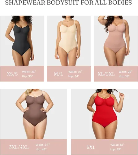 Vista 6 de FeelinGirl Faja moldeadora para esculpir el abdomen, moldeador de cuerpo para mujer, sin costuras, talla grande, levantamiento de glúteos