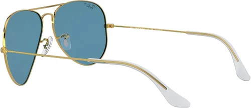 Vista 5 de Ray-Ban Rb3025 - Lentes de sol polarizados, diseño de aviador clásico, dorado