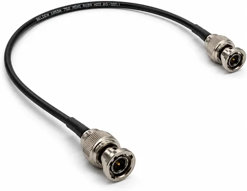 Vista 2 de AV-Cables Cable BNC 3G/6G HD SDI Mini RG59 - Belden 1855a (1.5 pies, negro)