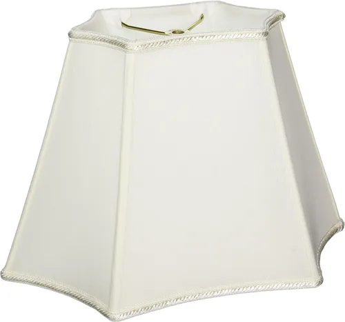 Vista 10 de Royal Designs - Pantalla rectangular curvada de esquina invertida, color dorado antiguo, (6.5 x 4) x 10 x 6 x 8 pulgadas