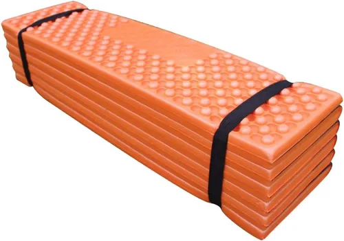 Vista 4 de Colchón plegable térmico impermeable ultraligero del colchón de la espuma que viaja Verde